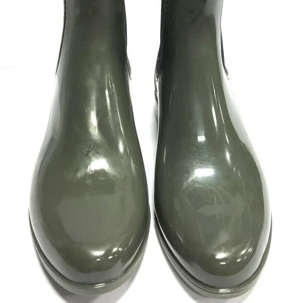 Sam Edelman Women’s Tinsley, Rain Boot-Moss Green, Size 6M.